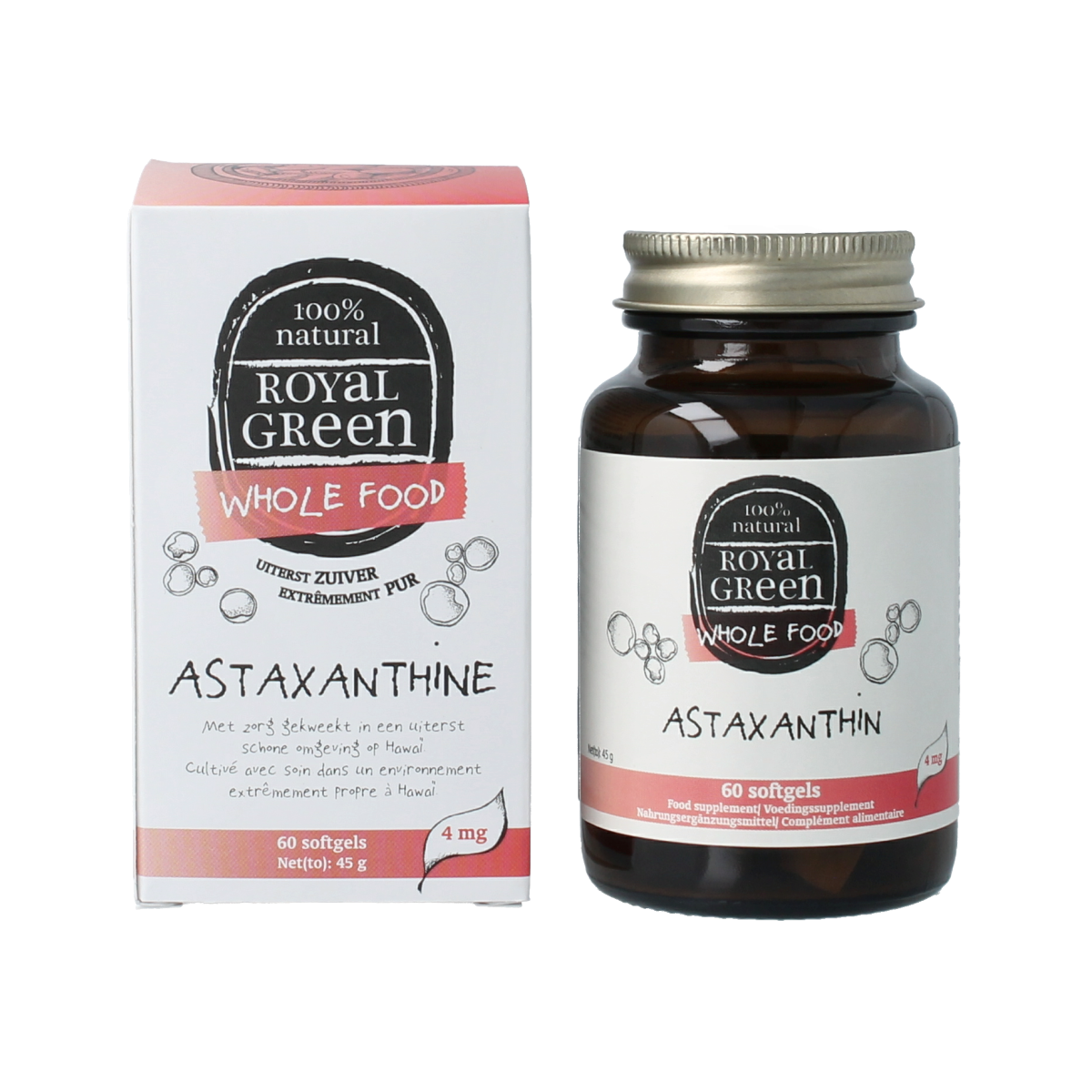 Royal Green Astaxanthine 60.00 Softgels