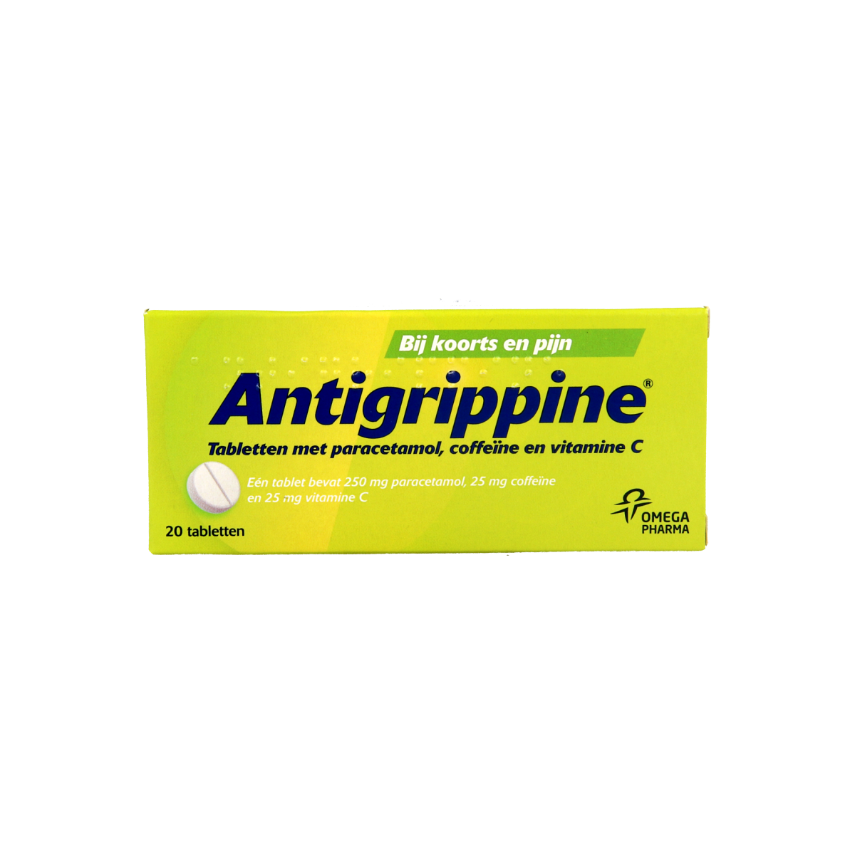 Antigrippine Paracetamol 250mg 20.00 Tabletten