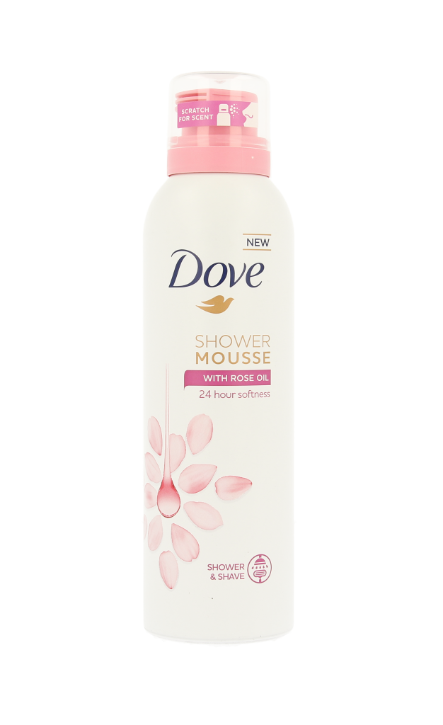 Dove Shower mousse rose oil 200.00 Milliliter