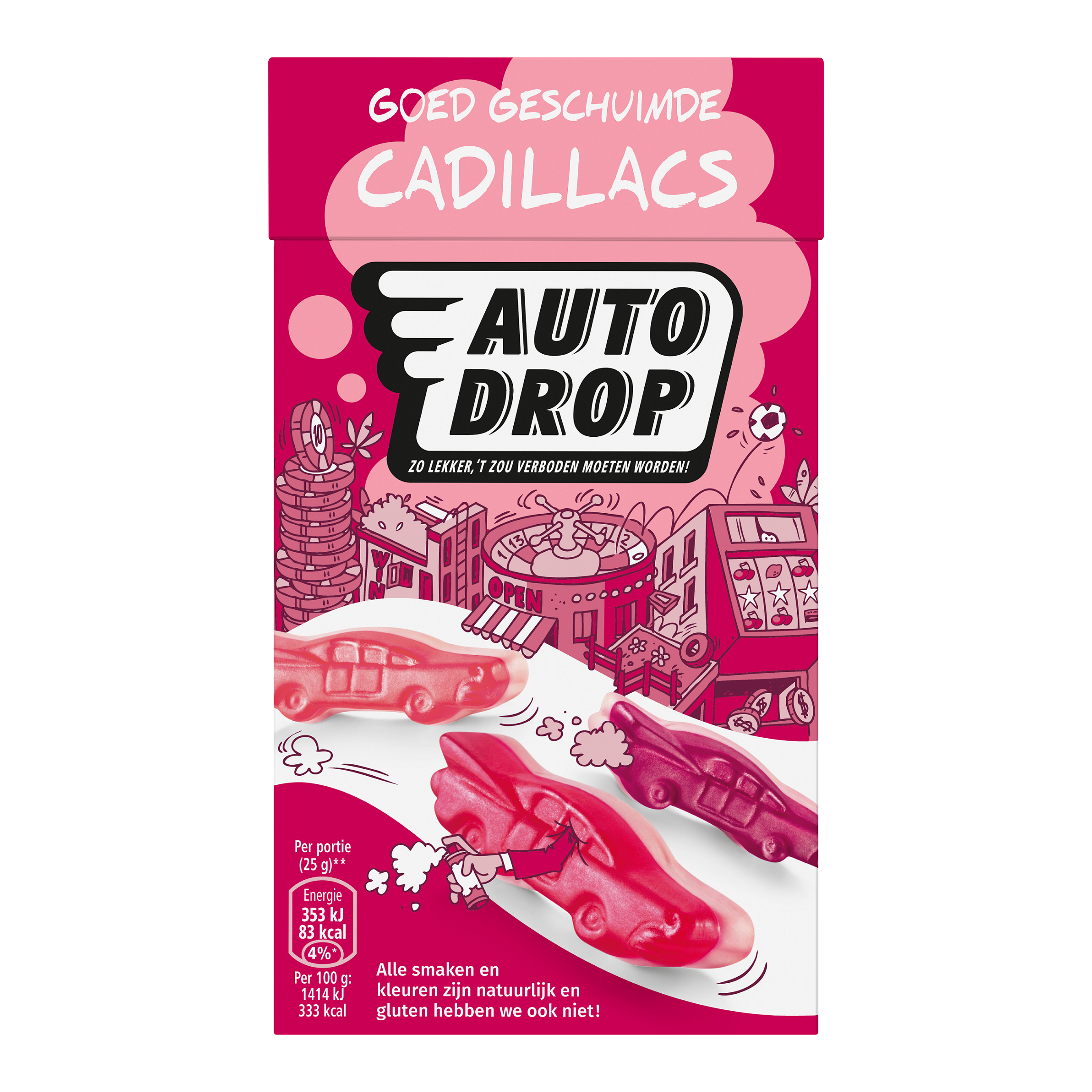 Autodrop Goed geschuimde cadillacs 235 Gram