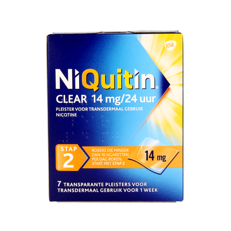 Niquitin Stap 2 14mg 7 Stuks