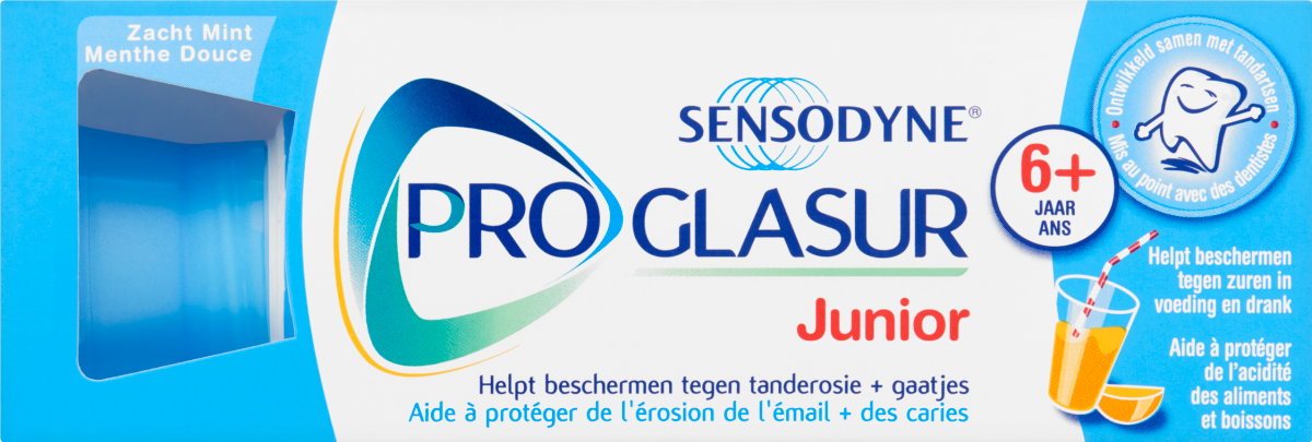 Sensodyne Tandpasta proglasur junior 6+ 50 Milliliter