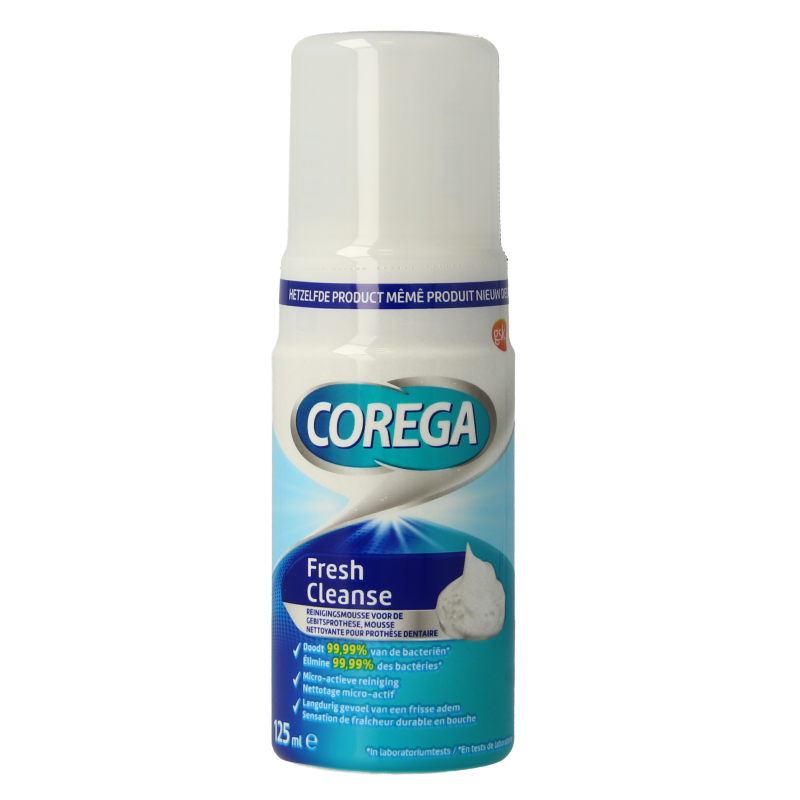 Corega Fresh cleanse mousse 125 Milliliter