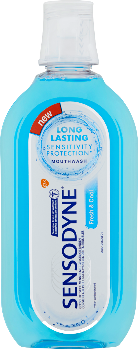 Sensodyne Mondwater fresh & cool 500 Milliliter