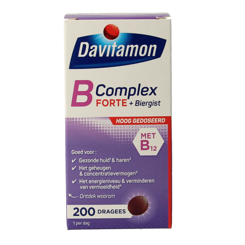 Davitamon Vitamine B complex forte 200 Dragees