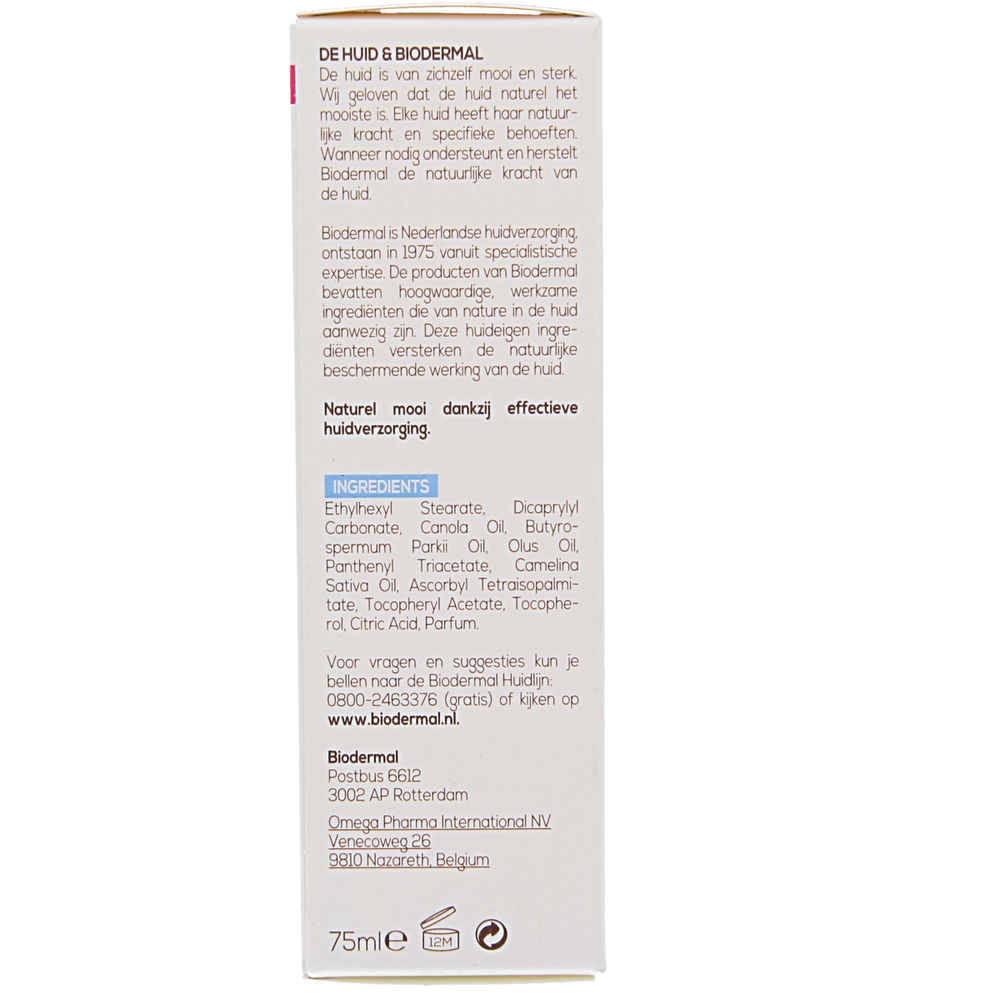 Biodermal P-CL-E olie 75.00 Milliliter