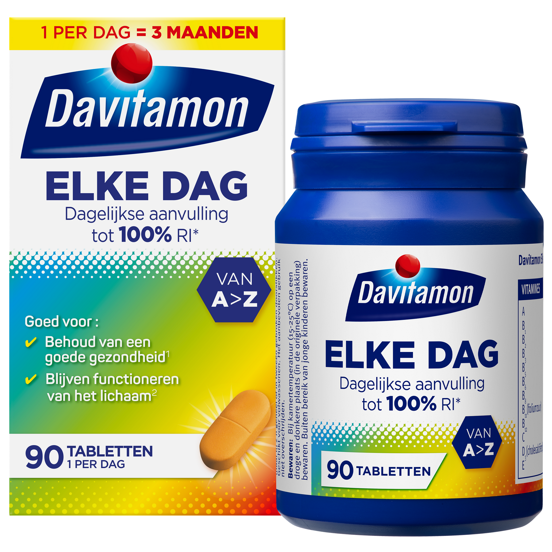 Davitamon Elke dag 90.00 Tabletten
