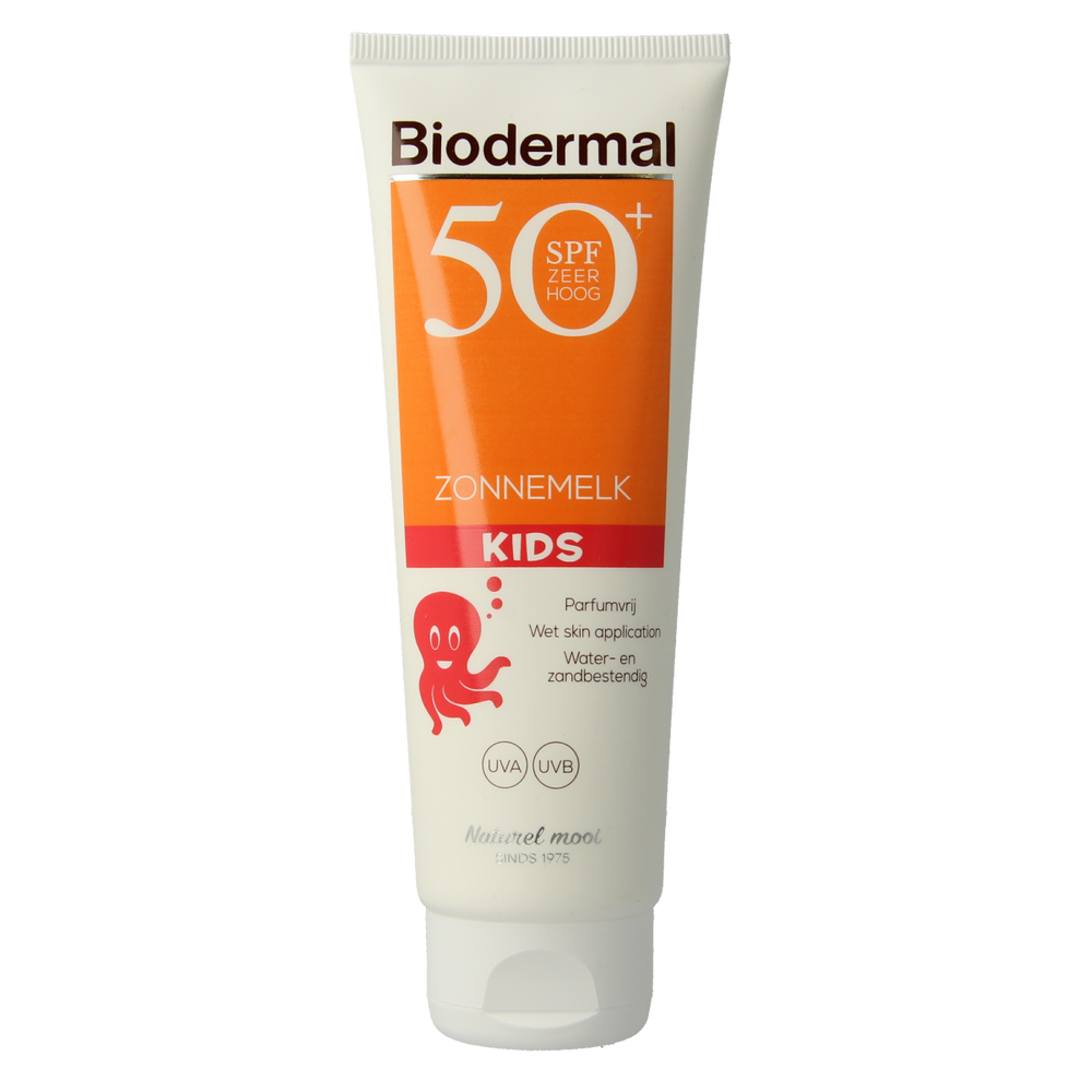 Biodermal Zonnemelk kids SPF50+ 125.00 Milliliter