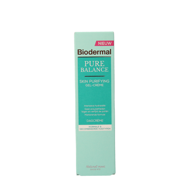 Biodermal Pure balance purifying dag gelcreme 50 Milliliter