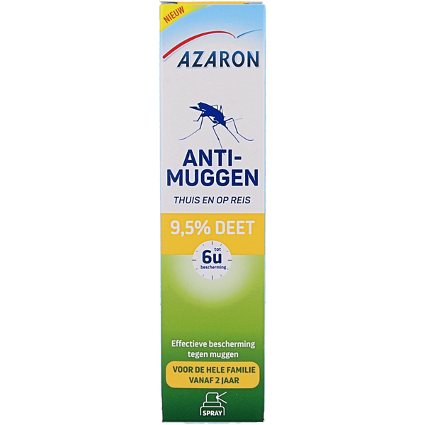 Azaron Anti muggen 9.5% deet spray 100.00 Milliliter