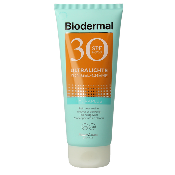 Biodermal Gelcreme ultralicht SPF30 200.00 Milliliter