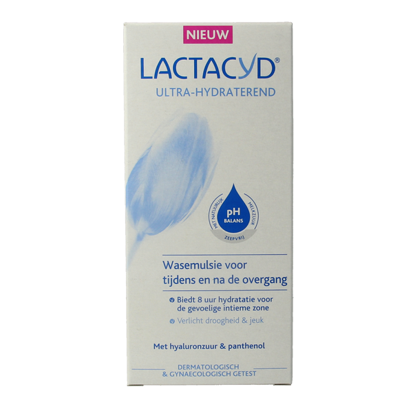 Lactacyd Wasemulsie ultra hydraterend overgang 200.00 Milliliter