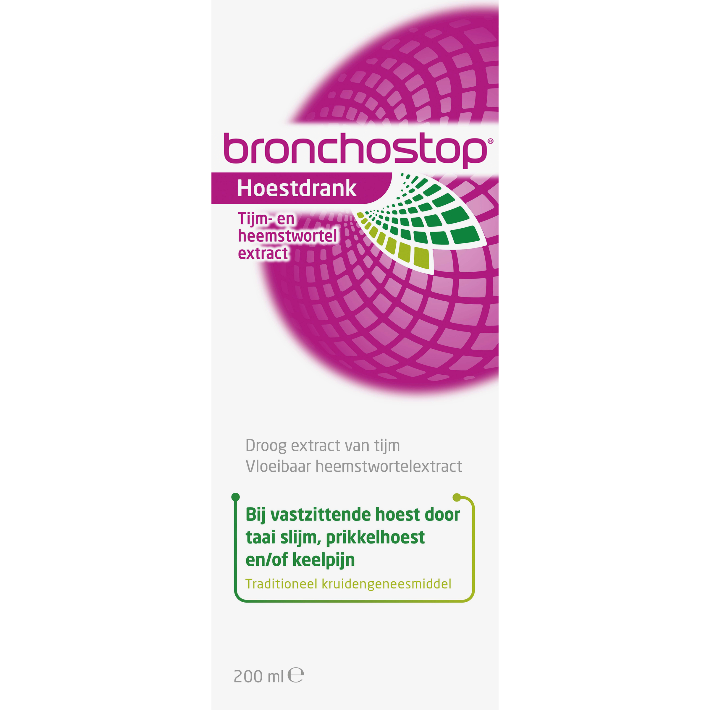 Bronchostop Hoestdrank 200 Milliliter