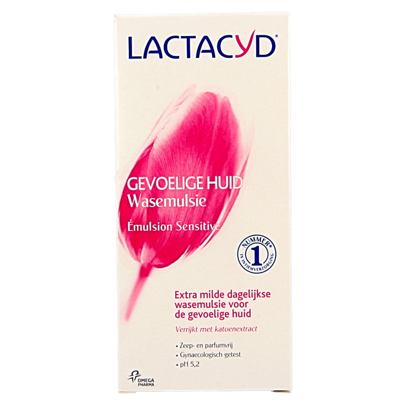 Lactacyd Wasemulsie gevoelige huid 200 Milliliter
