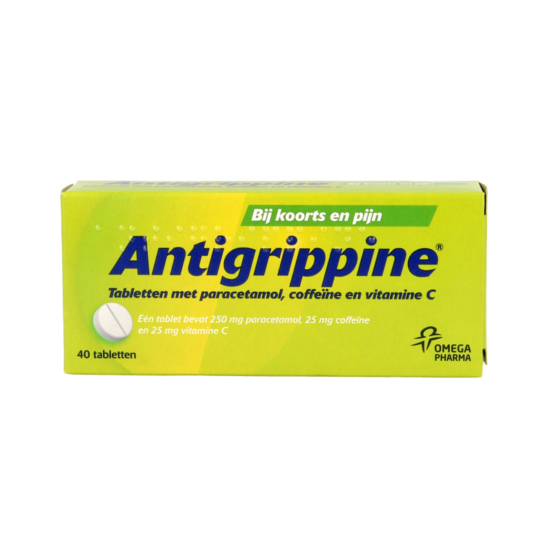 Antigrippine Paracetamol 250mg 40 Tabletten
