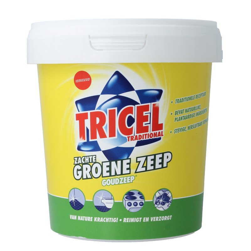 Tricel Goudzeep kuipje groen bio 750 Gram