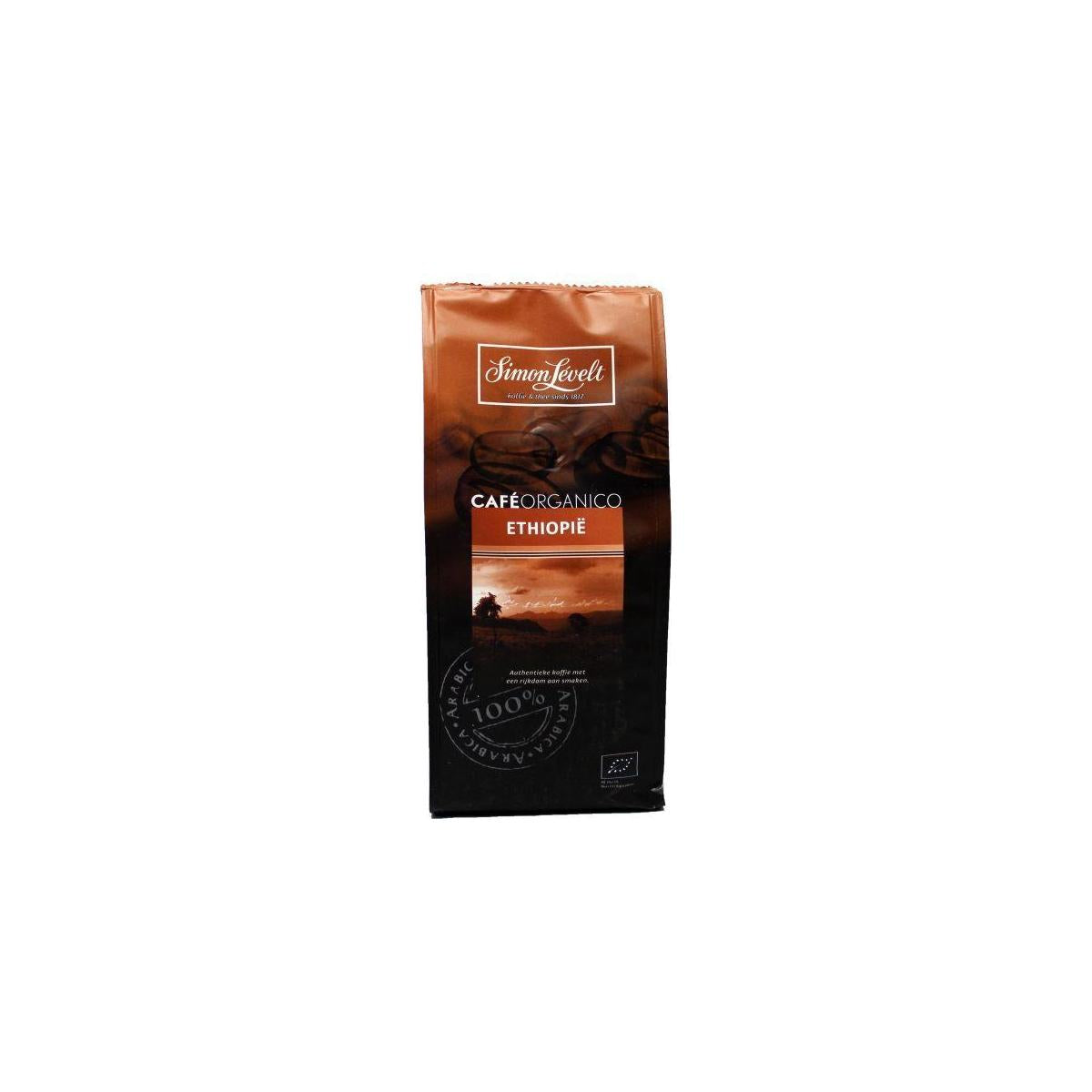 Simon Levelt Cafe organico Ethiopie bio 250 Gram