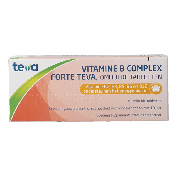 Teva Vitamine B complex forte 30.00 Tabletten