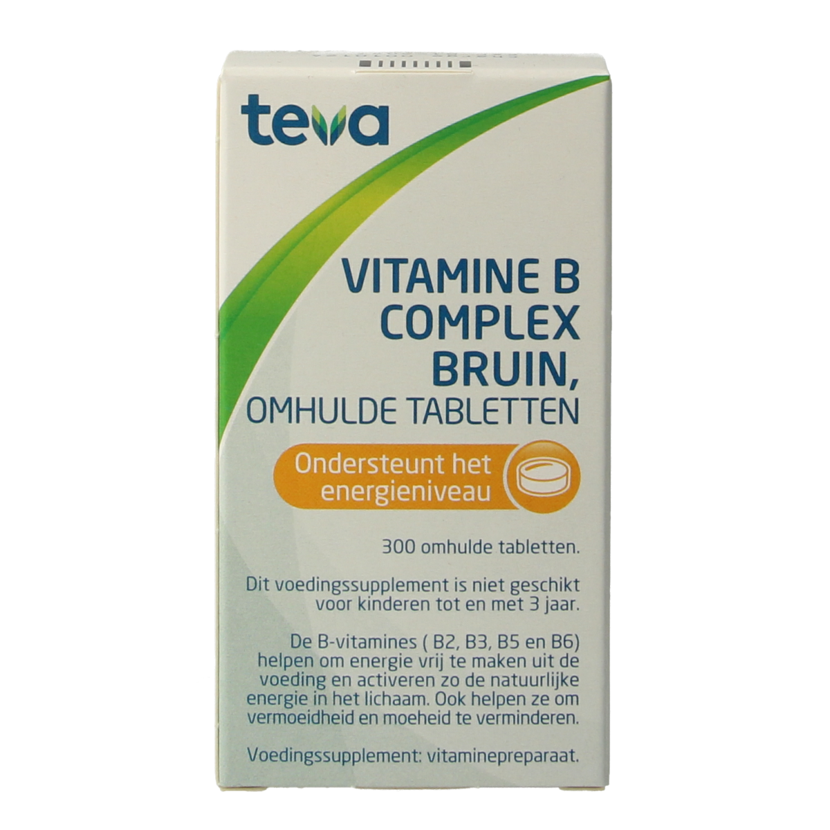Teva Vitamine B complex bruin los 300.00 Tabletten