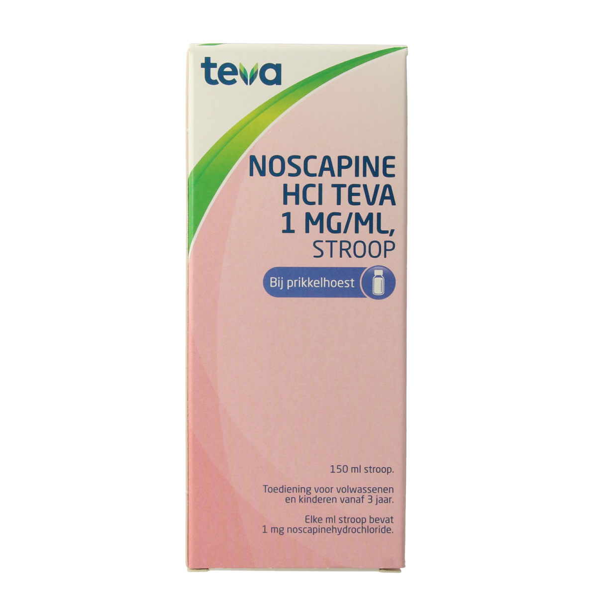 Teva Noscapine siroop HCL 150.00 Milliliter