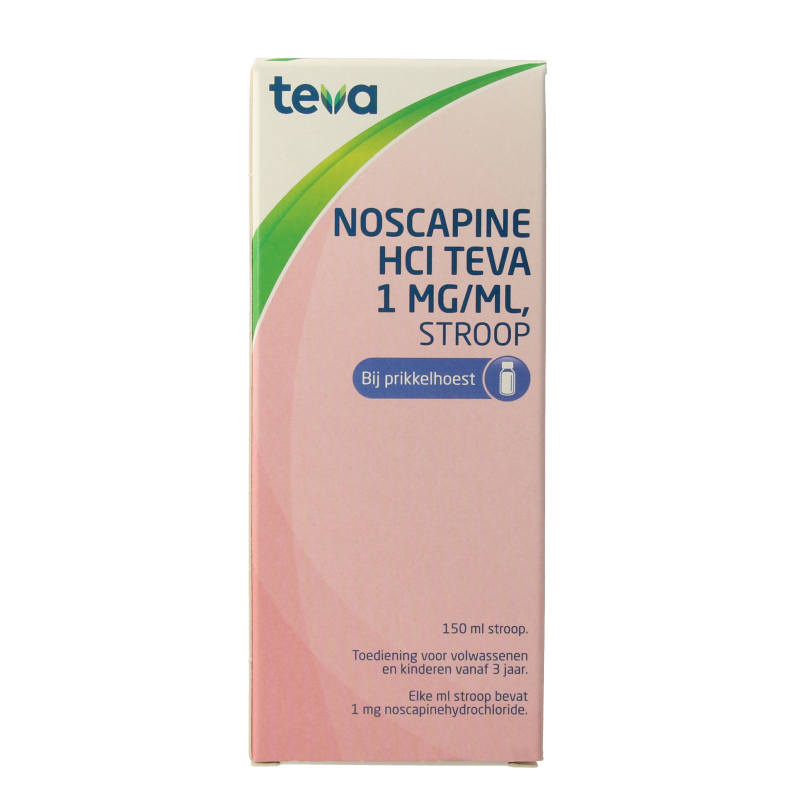 Teva Noscapine siroop HCL 150 Milliliter