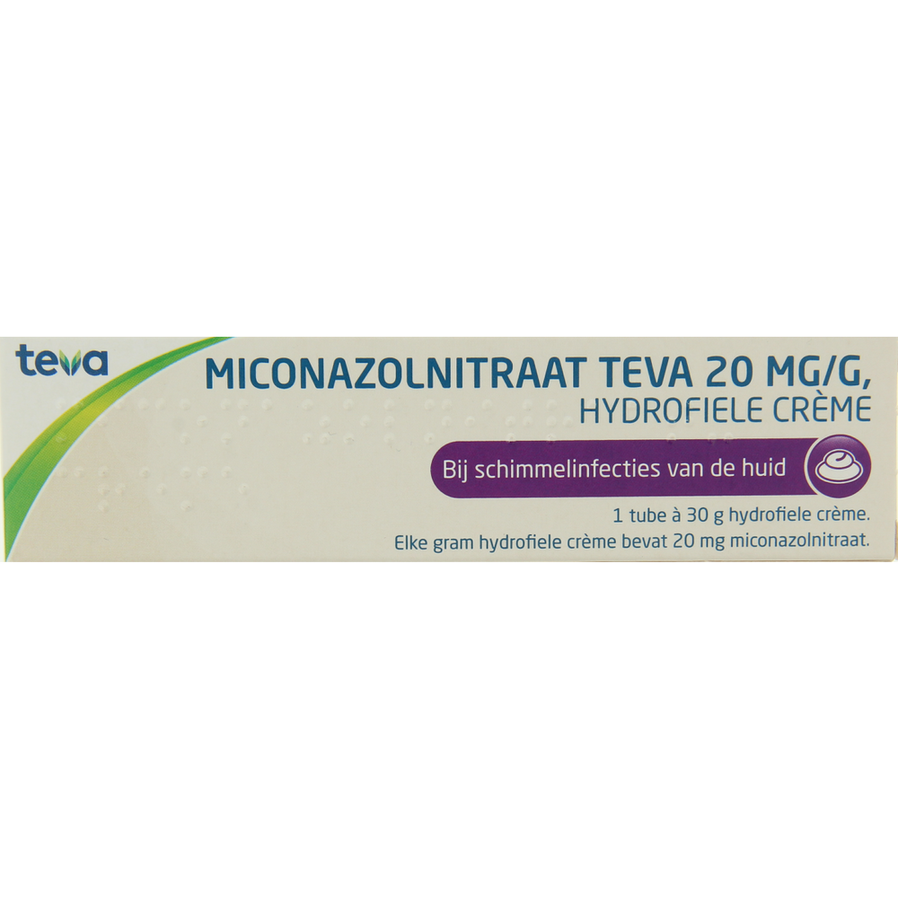 Teva Miconazolnitraat creme 30.00 Gram