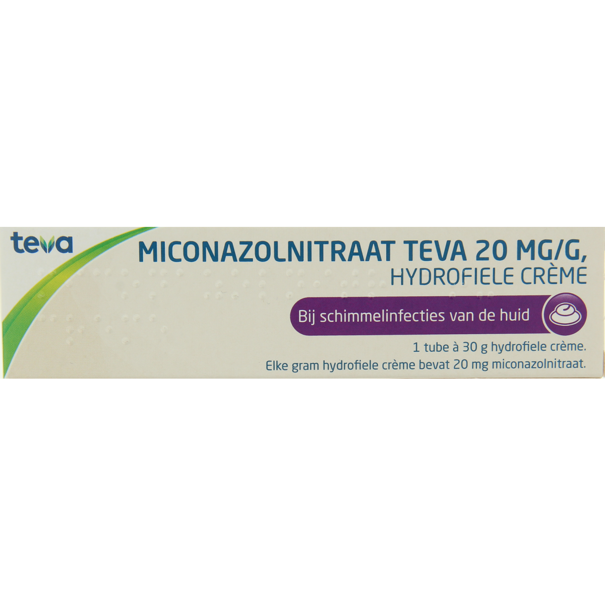 Teva Miconazolnitraat creme 30.00 Gram