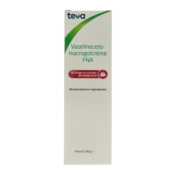 Teva Vaselinecetomacrogolcreme FNA 100.00 Gram