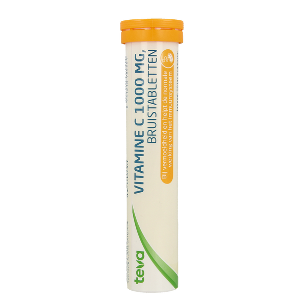 Teva Vitamine C 1000mg bruistabletten 20.00 Tabletten