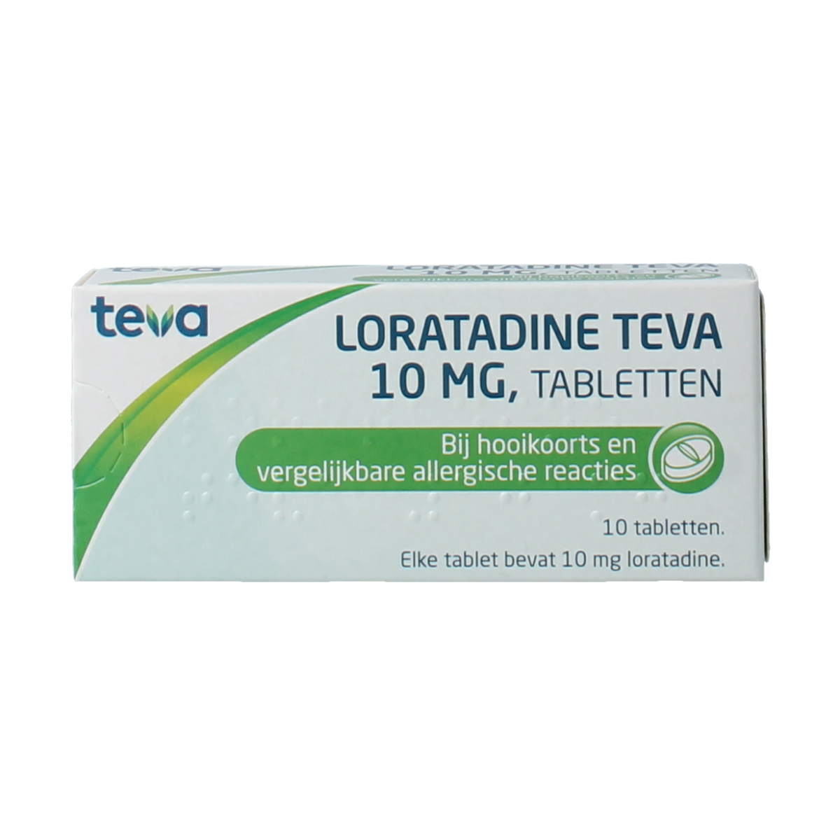 Teva Loratadine 10mg 10.00 Tabletten