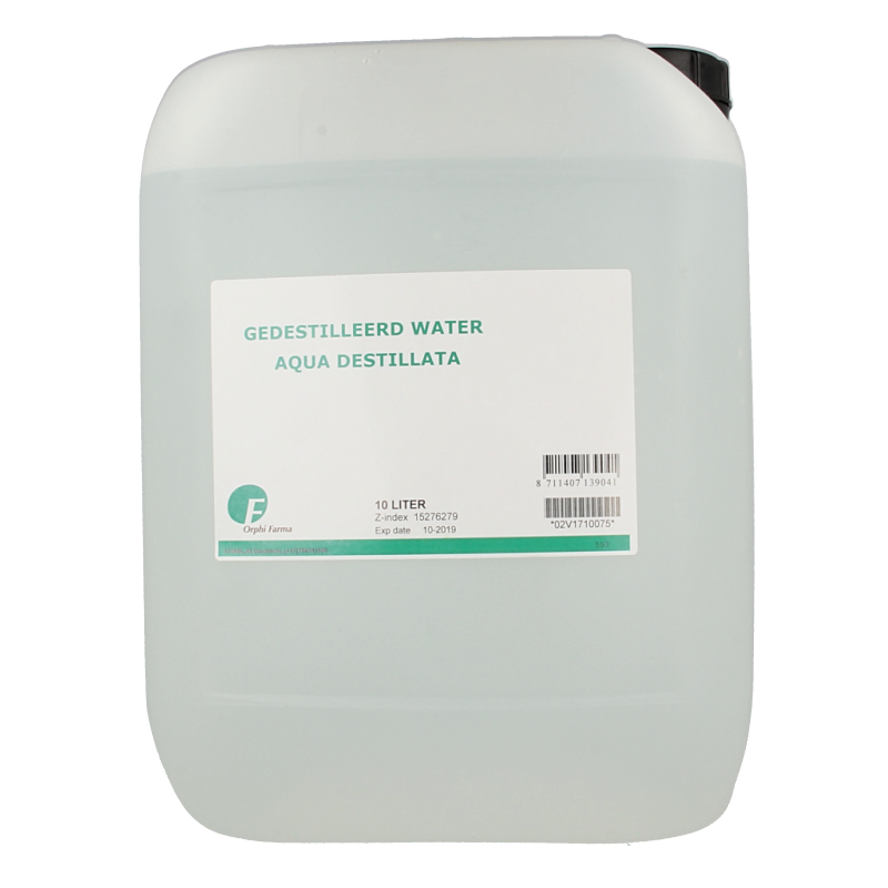 Chempropack Gedestilleerd water 10 Liter