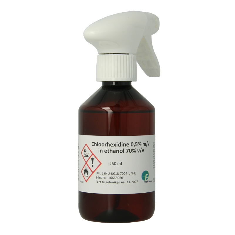 Orphi Chloorhexidine 0.5% alcohol 70% spray 250 Milliliter