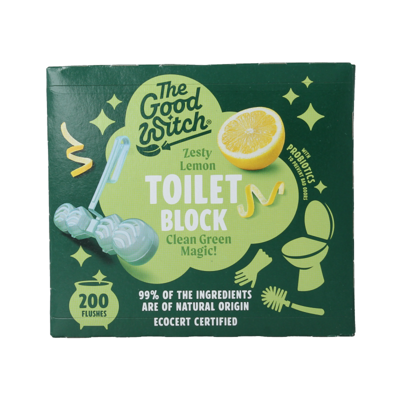 The Good Witch WC-blokje citroen gember 1 Stuks