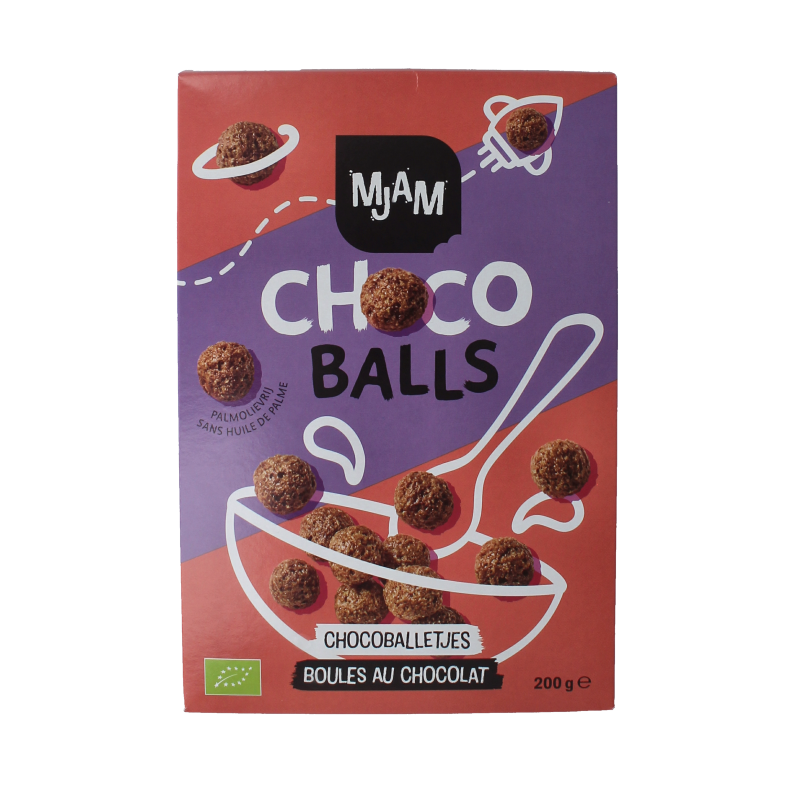 Mjam Choco balls bio 200 Gram