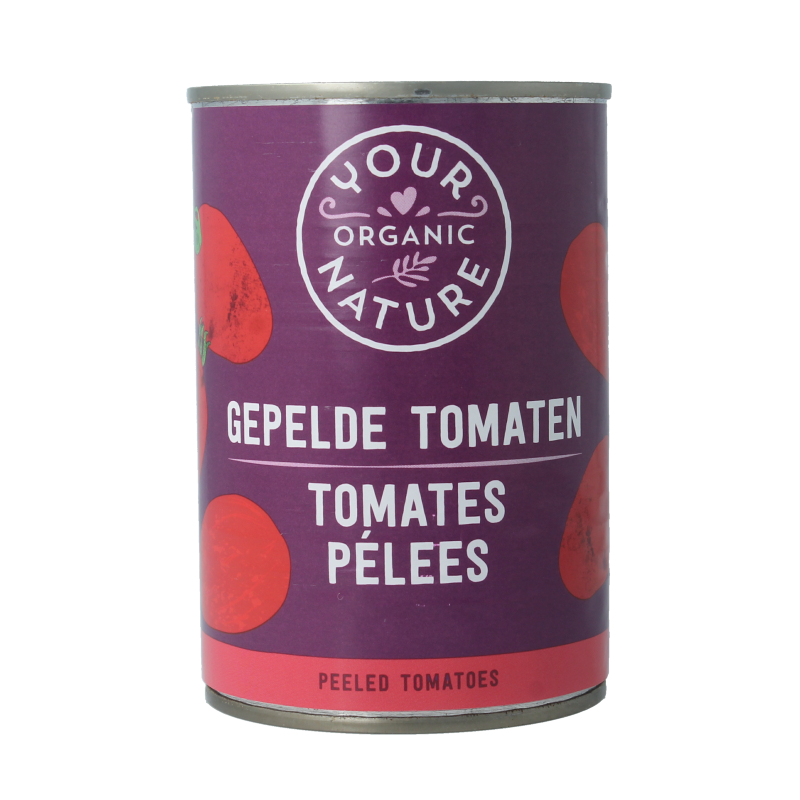 Your Organic Nature Tomaten gepeld bio 400 Gram