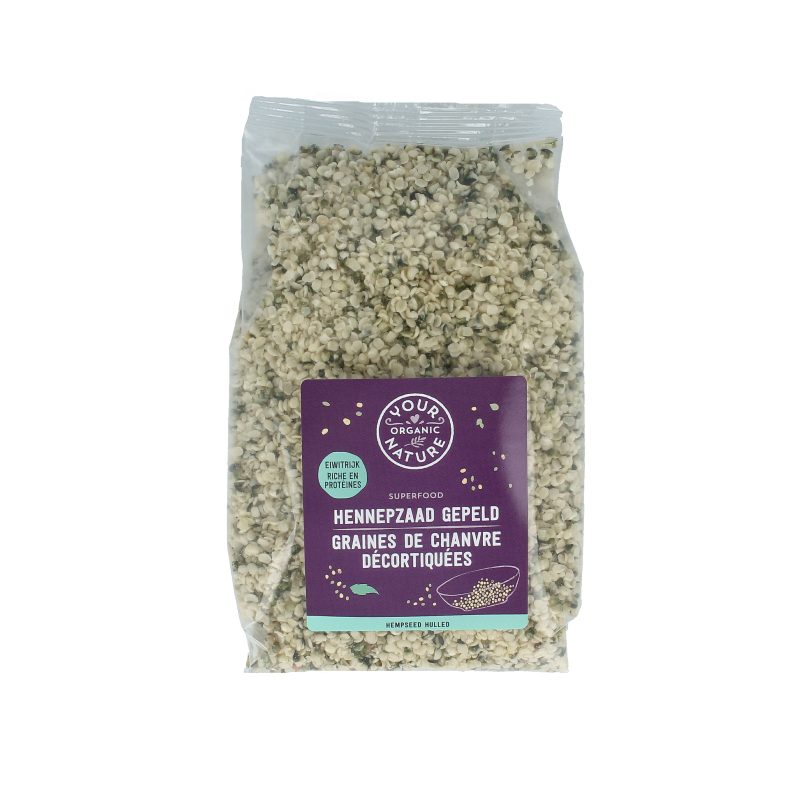 Your Organic Nature Hennepzaad bio 250 Gram
