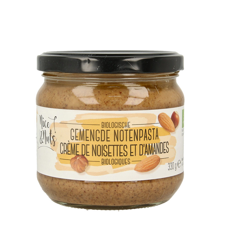 Nice & Nuts Notenpasta gemengd bio 330 Gram