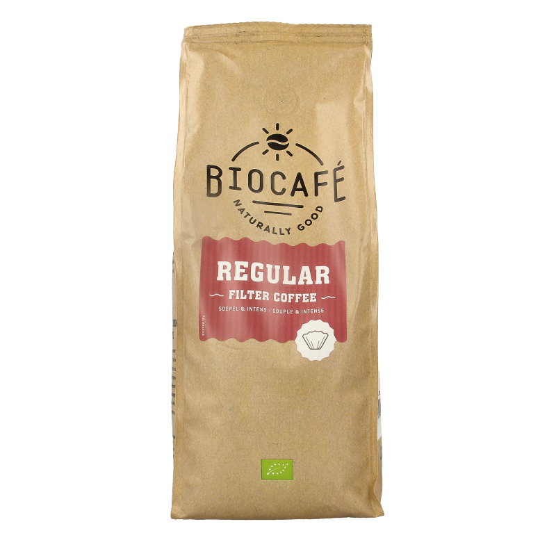 Biocafe Flilter koffie regular bio 500 Gram