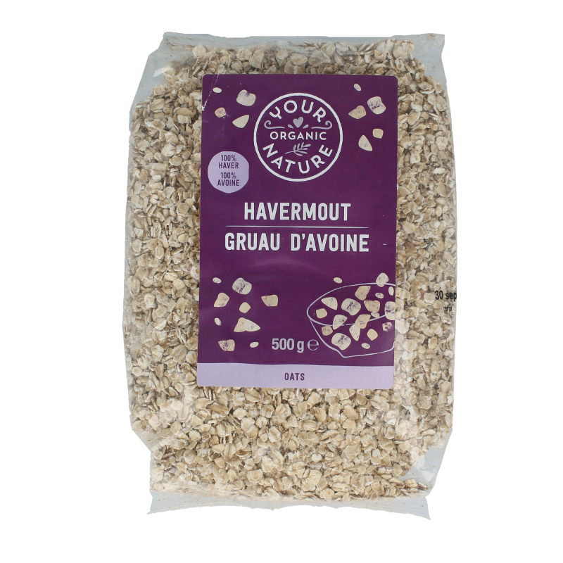 Your Organic Nature Havermout bio 500 Gram
