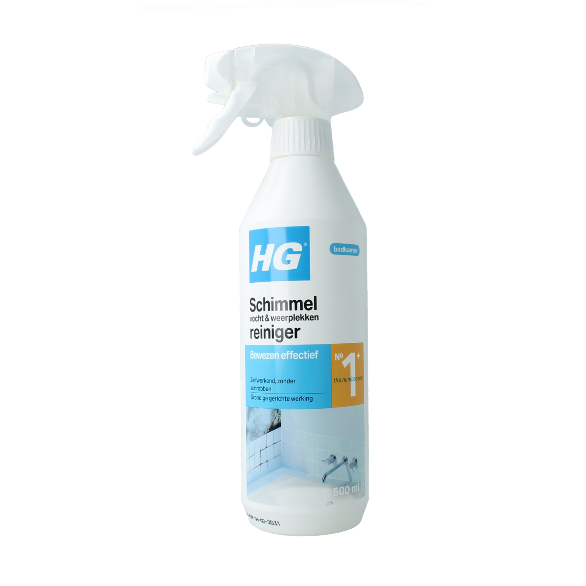 HG Schimmel vocht weerplekken reiniger 500.00 Milliliter