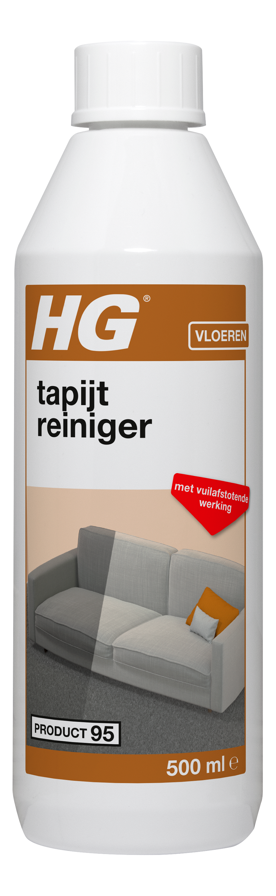 HG Tapijt reiniger 95  500.00 Milliliter