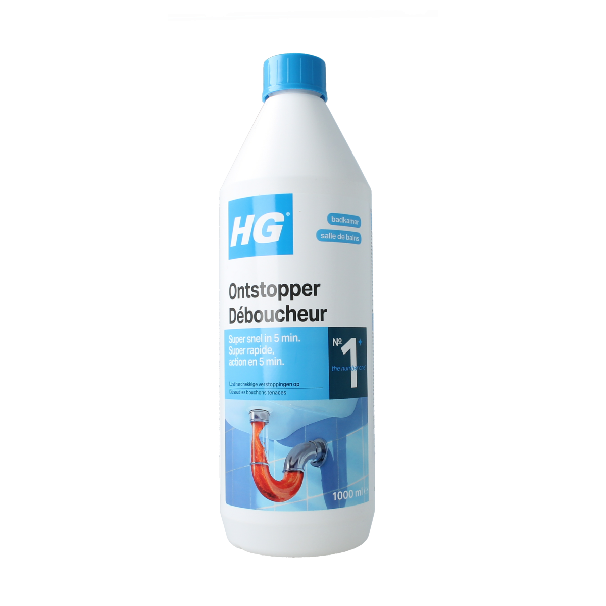 HG Vloeibare ontstopper 1.00 Liter