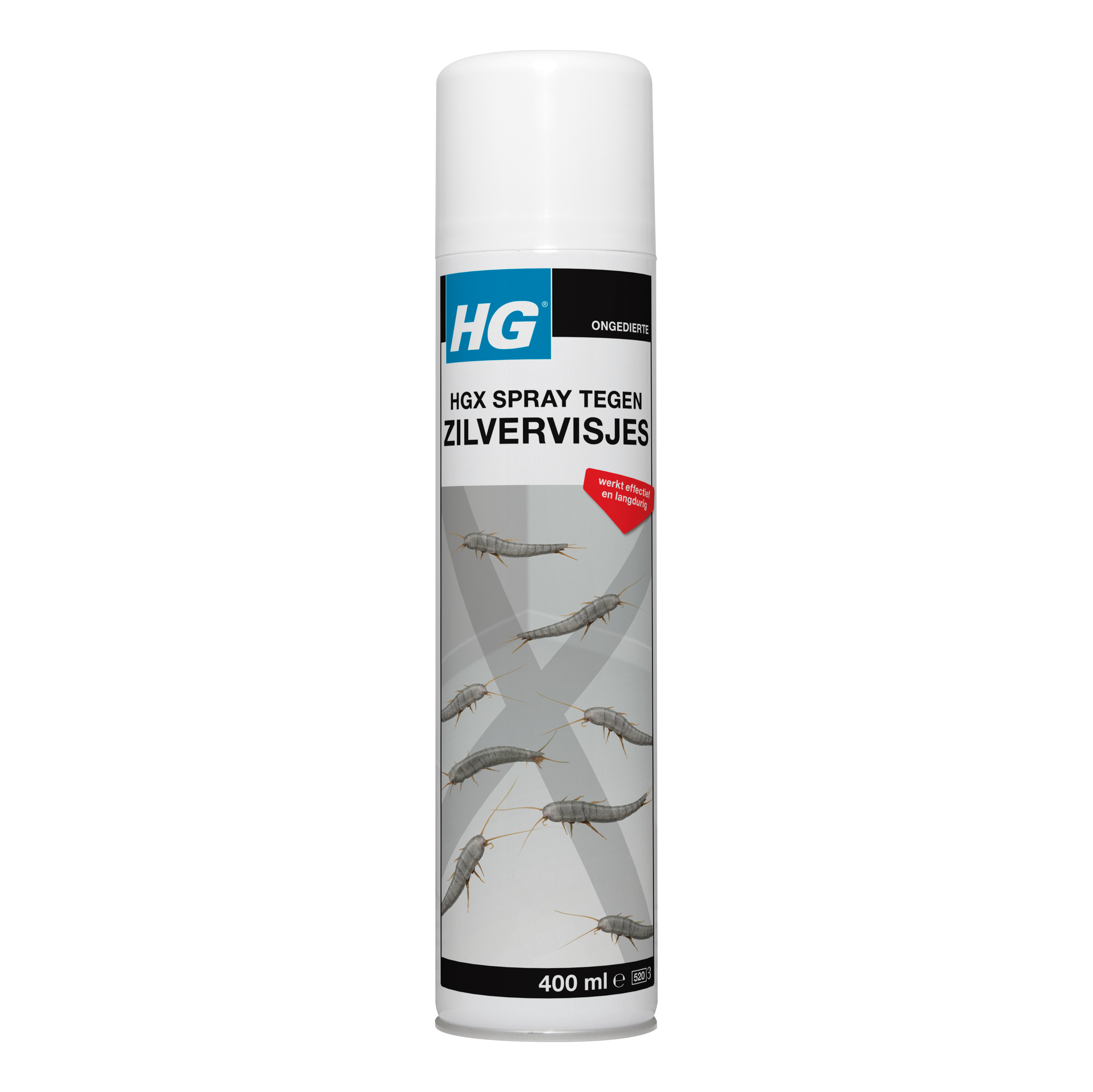HG X tegen zilvervisjes 400.00 Milliliter
