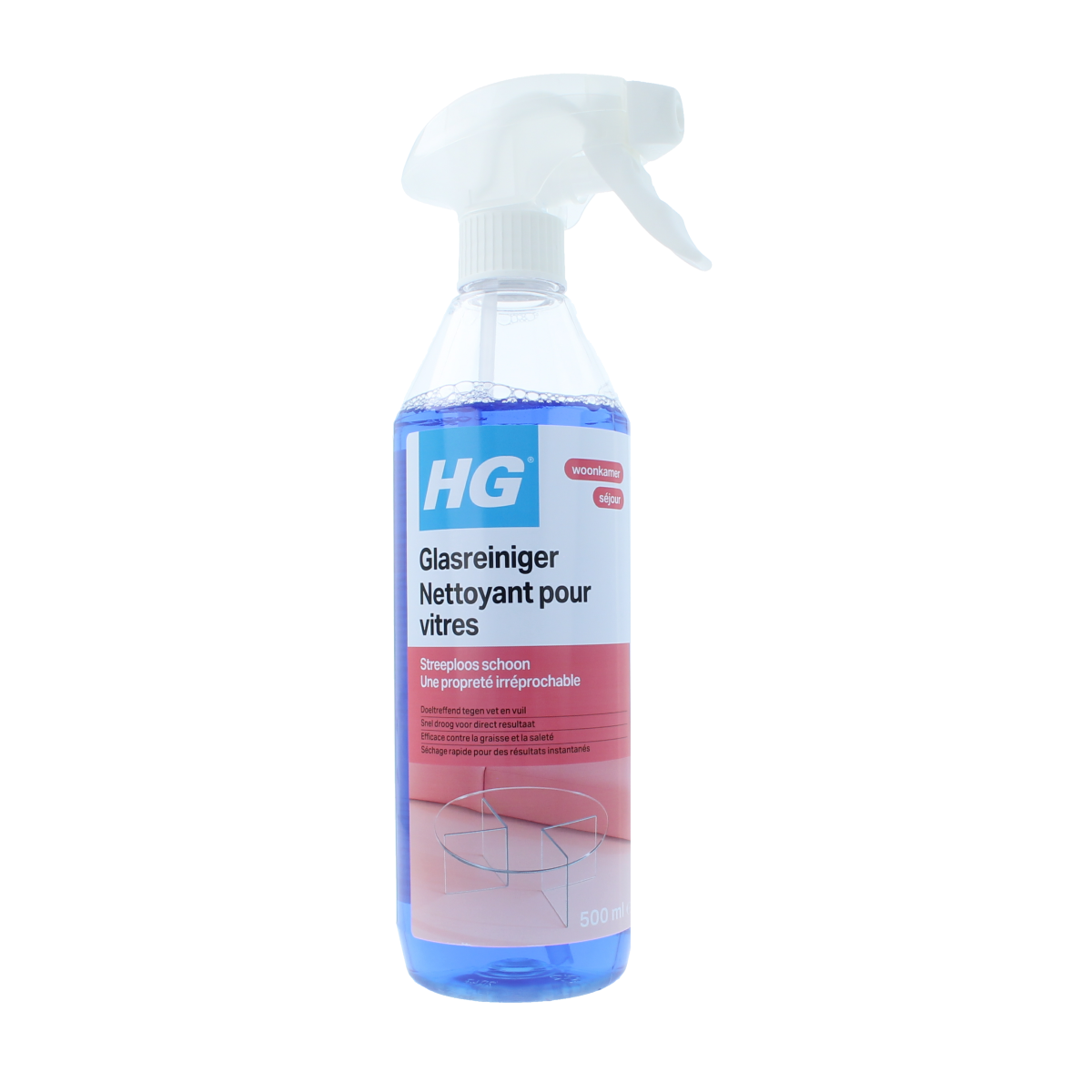 HG Glas reiniger 500.00 Milliliter