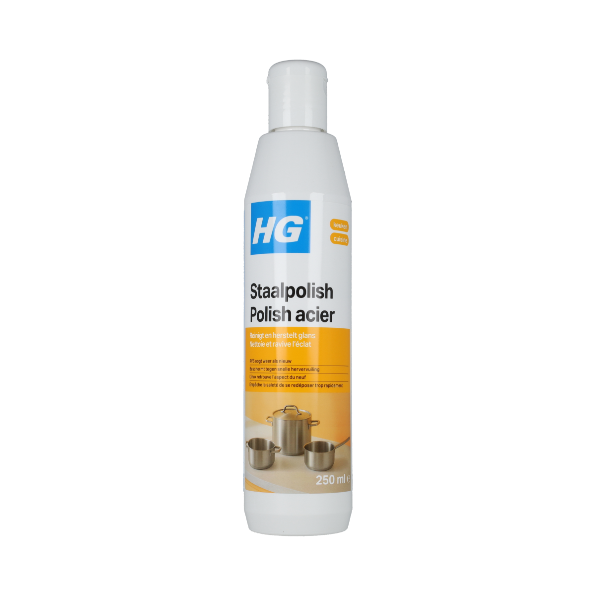 HG Staalpolish 250.00 Milliliter