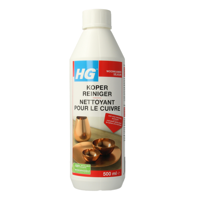HG Koper reiniger 500 Milliliter