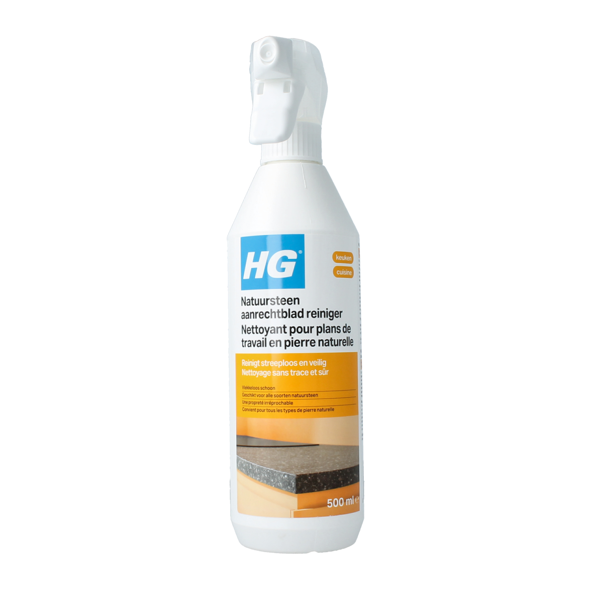 HG Natuurstenen aanrechtblad reiniger 500.00 Milliliter