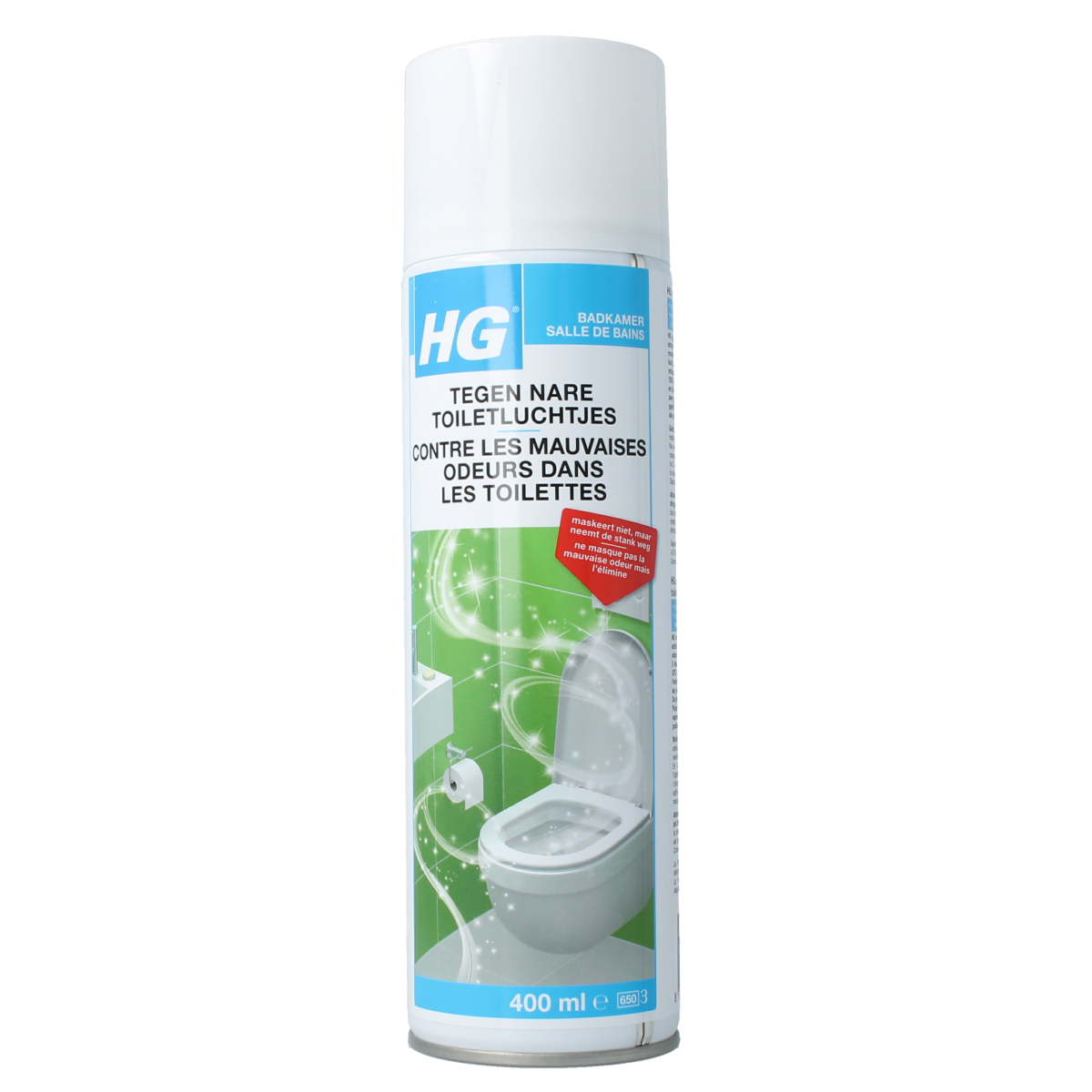 HG Tegen nare toiletluchtjes 400.00 Milliliter