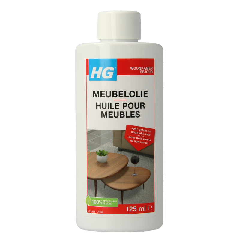 HG Meubelolie eiken 125 Milliliter