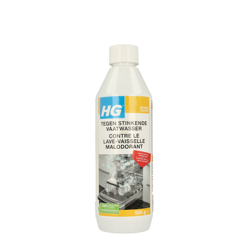 HG Tegen stinkende vaatwasser 500 Gram